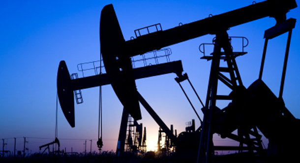 pump jacks pumping oil, lowering gas prices