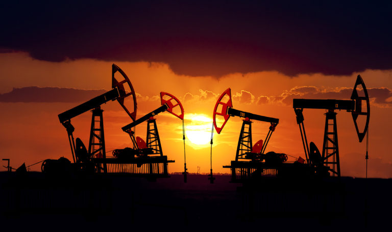 oil wells as gas price rises