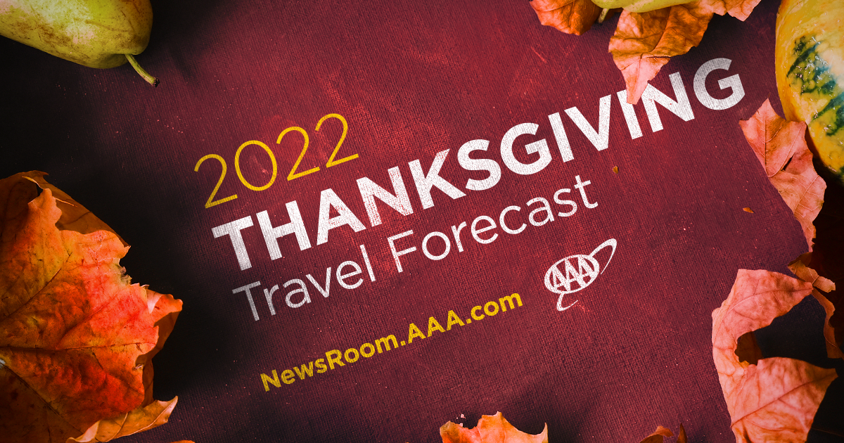 aaa thanksgiving travel 2022