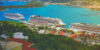 Cruise ship at port